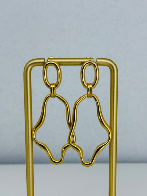 Culca Geometric statement hypoallegenic corrosion resistant earrings combine modern design