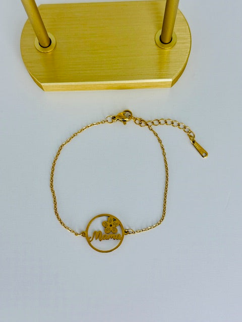 Lovely Mama bracelets, crafted from hypoallergenic stainless steel corrosion-resistant